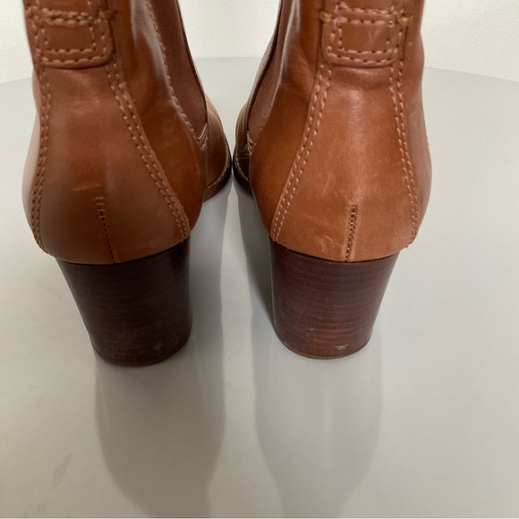 Madewell Regan Bootie Leather English Saddle. Size 7.5 - Picture 7 of 10